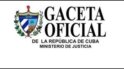 Gaceta Oficial de la República de Cuba