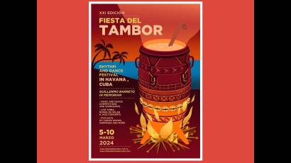 XXI edición del Festival Fiesta del Tambor «Guillermo Barreto in Memoriam»