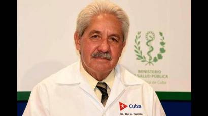 El director nacional de Epidemiología del Ministerio de Salud Pública, Francisco Durán García.