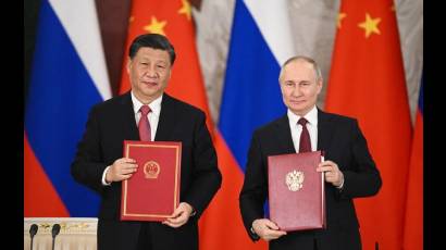 Putin y Xi Jinping