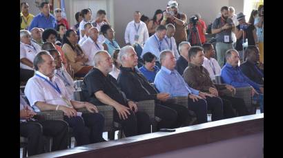 Miguel Díaz-Canel en la 42 Feria Internacional de Turismo