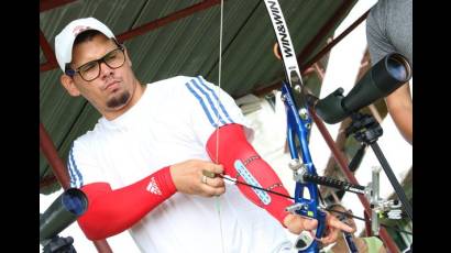 Hugo Franco, atleta de tiro con arco