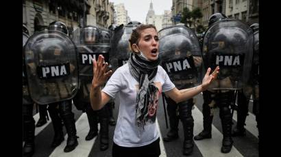 Las protestas sociales en las principales ciudades argentinas