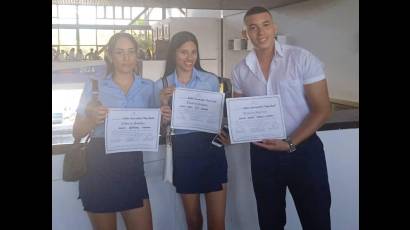 Mariam Hernández, Carlos Manuel Fonseca y Claudia María Cala