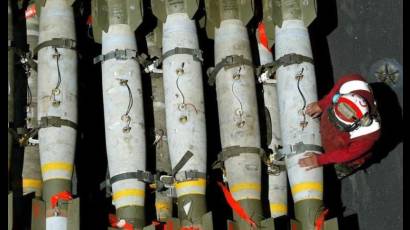 La Administración de EE.UU ha enviado más de 27 000 bombas de diferentes tamaños a Israel