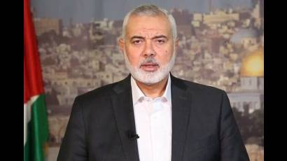 Ismail Haniyeh, destacado líder palestino y jefe de la oficina política de Hamás