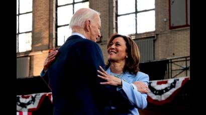 Biden endorsa la candidatura de la vicepresidenta Kamala Harris