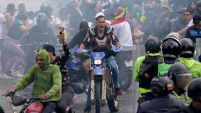 Efectivos policiales controlan focos de violencia en Venezuela