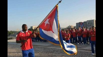 Como en las cuatro citas anteriores, Mijaín López portará la bandera nacional en la ceremonia de inauguración, esta vez junto a la también campeona olímpica Idalys Ortiz.