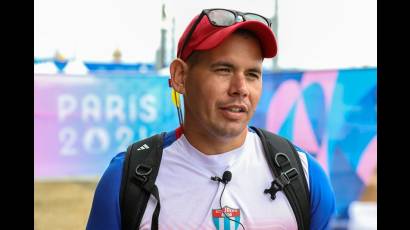 Hugo Franco primer atleta en competir por Cuba en París 2024.