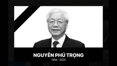 Fallece Nguyen Phu Trong