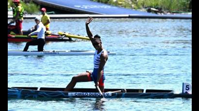 La canoísta cubana Yarisleidis Cirilo