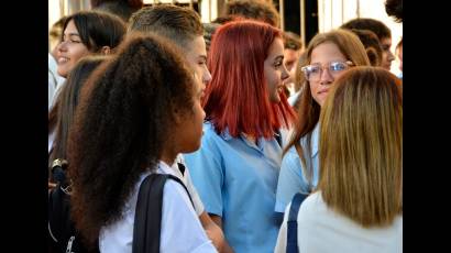 Preparativos para el inicio del nuevo curso escolar.
