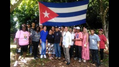 Una representación de profesores vinculados al proyecto educativo impulsado por Fidel