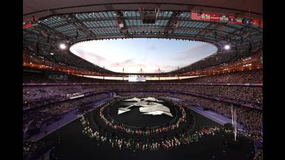 Ceremonia de clausura de los Juegos Olímpicos de París 2024