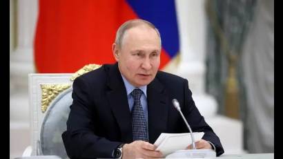 Putin resalta contribución de Sociedad Rusa de Amistad con Cuba