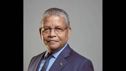 Presidente de la República de Seychelles, Excmo. Sr. Wavel Ramkalawan