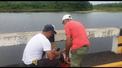 Monitoreo de presas en Isla de la Juventud