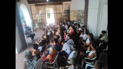 Trabajadores del Museo Provincial Palacio de Junco