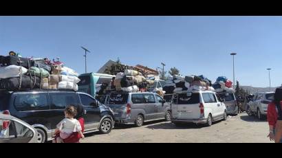 Fuerzas israelíes bombardean cruce fronterizo entre Siria y Líbano