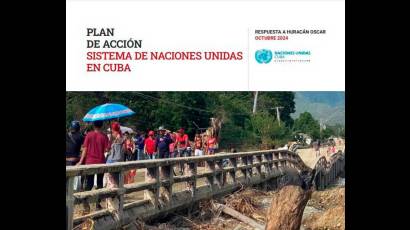 Plan de Acción del Sistema de ONU en Cuba en Respuesta a Huracán Oscar