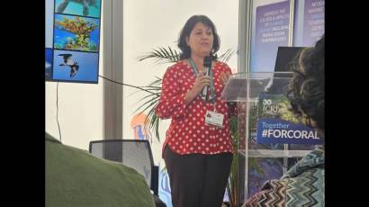 Viceministra de Ciencia, Tecnología y Medio Ambiente de Cuba, Adianez Taboada