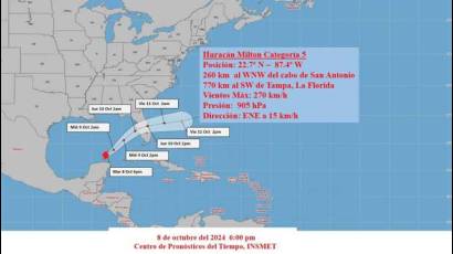 Cuba atenta a inundaciones costeras