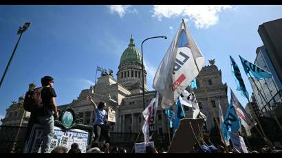 protestas en Argentina