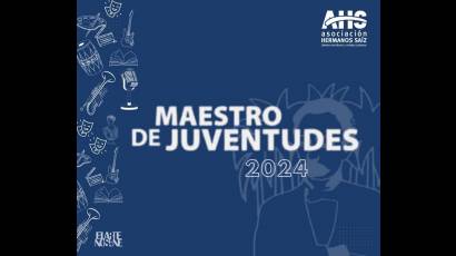 El premios Maestros de Juventudes 2024