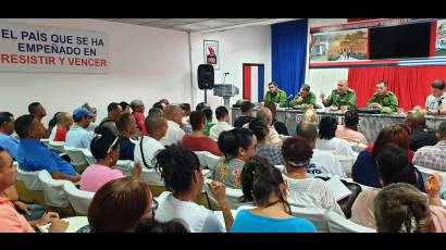 Consejo de Defensa Municipal en Isla de la Juventud