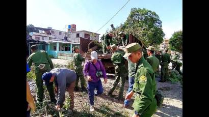 El trabajo ha sido ha sido intenso para sanar las heridas dejadas por Rafael en el occidente del país