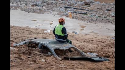 Continúa el letal temporal en la provincia española de Valencia