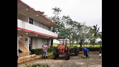 Protegido por mucha vegetación, el centro cultural volverá a reverdecer