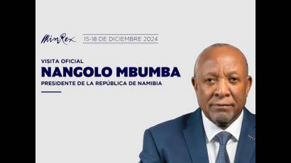 presidente de Namibia