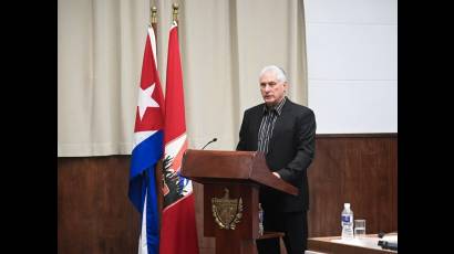 Presidente de la República de Cuba, Miguel Díaz-Canel Bermúdez