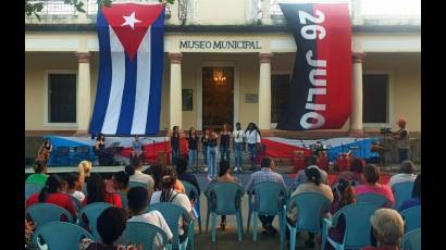 Desde Isla de la Juventud, voces, cantos y  danza para condenar el bloqueo de EE.UU. a Cuba