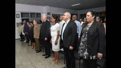 Raúl y Díaz-Canel presidieron el homenaje por los 35 años de la escuela Solidaridad con Panamá