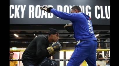 Arlen López (80 kg) y Víctor Sánchez