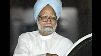 Manmohan Singh, exprimer ministro de la India. (Archivo 19.05.2004)