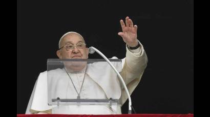 Papa Francisco pide reconciliación y paz tras cese el fuego en Gaza