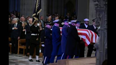 El Washington National Cathedral acoge el funeral de Estado del expresidente Jimmy Carter