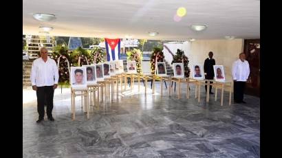 Como se dĳo en el homenaje póstumo, estos combatientes serán eternamente recordados, pues ellos forman parte de la historia de un gran pueblo