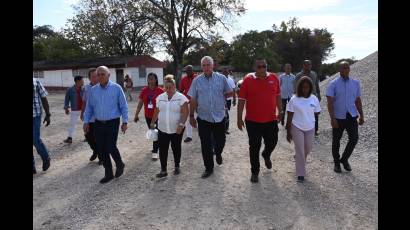 Visita de Miguel Díaz-Canel a Guantánamo