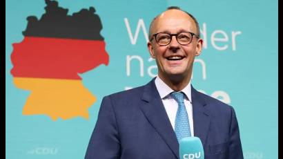 Friedrich Merz, líder de la Unión Cristianodemócrata (CDU).