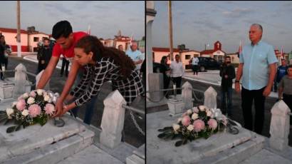 Homenaje a José Antonio Echeverría en su ciudad natal