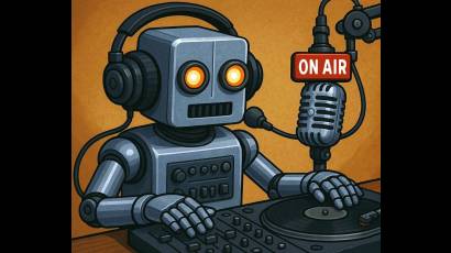 La estación de radio CADA, con sede en Sydney, transmitió un programa con un presentador de inteligencia artificial