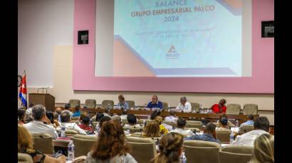 Balance empresarial de Palco