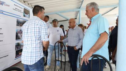 Presidente cubano visitó  Majagua y Florencia