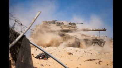 Ofensiva israelí en Franja de Gaza