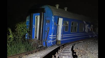 Accidente ferroviario en Camagüey